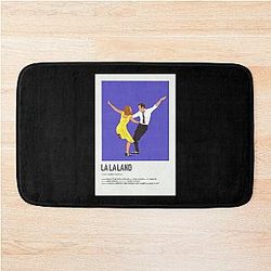 La La Land Minimalist Movie Poster Bath Mat