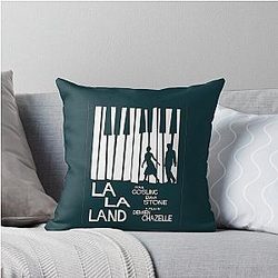 LA LA LAND Movie Poster Throw Pillow