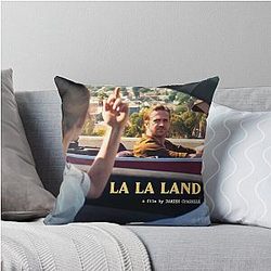 La La Land funny Throw Pillow
