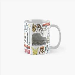 La La Land Jazz Saxophone Music Musical Classic Mug