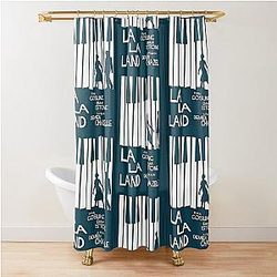 La La Land Movie Poster Shower Curtain