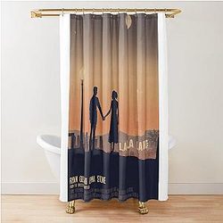 La La Land Abstract Shower Curtain