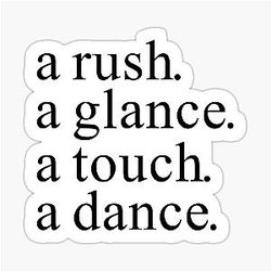 La La Land City Stars lyrics Sticker