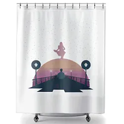 Artwork PTTT2307  La La Land Shower Curtains