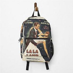 La La Land Movie Vintage Minimalist Poster Backpack