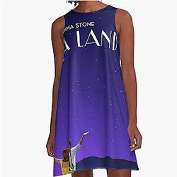 LA Land A-Line Dress