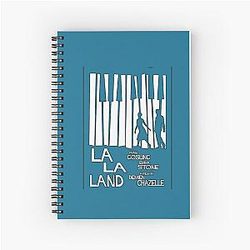 La La Land Movie Poster Spiral Notebook