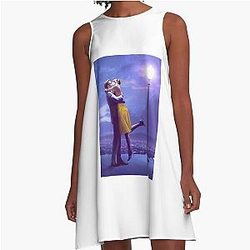 La La Land Movie Has The Same Passion For Beautiful Dances Full Of Impressive Techniques A-Line Dress