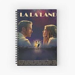 La La Land St. Valentine's Day Spiral Notebook