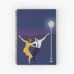 La La Land Fan Art Spiral Notebook