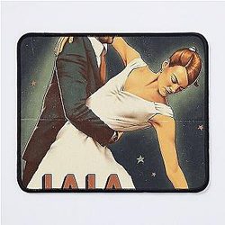 La La Land Alternative Vintage Poster Mouse Pad
