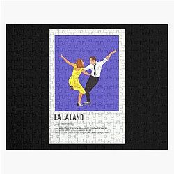 La La Land Minimalist Movie Poster Jigsaw Puzzle