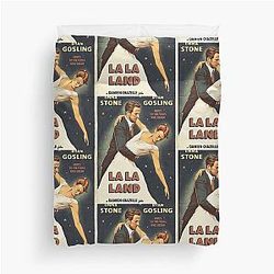 La La Land Vintage Poster Duvet Cover