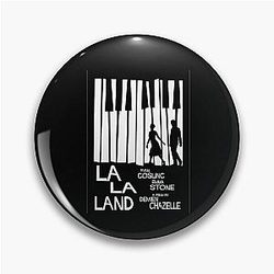 La La Land Movie Poster Pin