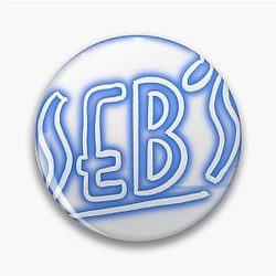 Seb's from La La Land white Pin