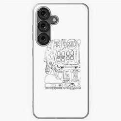 La La Land Flatlay Illustration Line Drawing Samsung Galaxy Soft Case