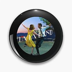 La La Land Mia and Sebastian Dance Pin