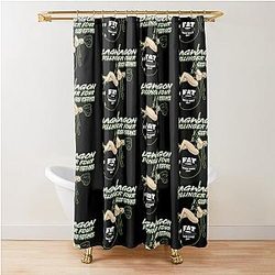 New College Gagwar Best Seller Punk Rock Shower Curtain