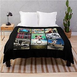 New College Lagwagon Best Seller of Punk Rock Throw Blanket