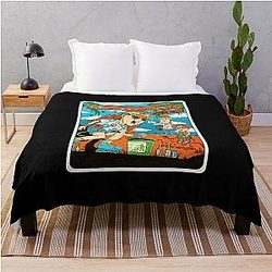 New College Lagerwan Best Seller Punk Rock Throw Blanket