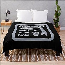 New College Lagwagon Best Seller Punk Rock Throw Blanket