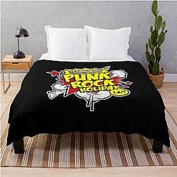 New College Lagwagon Best Seller Punk Rock Throw Blanket