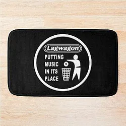 New College Lagwagon Best Selling Punk Rock Bath Mat