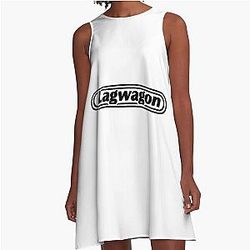 New College Lagwagon Best Punk Rock A-Line Dress