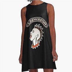 New College Lagwagon Best Punk Rock A-Line Dress