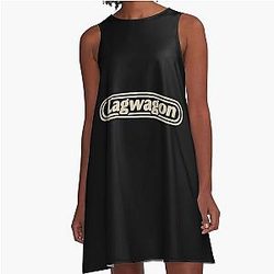 New College Lagwagon's Best Seller Of Punk Rock A Line Dress