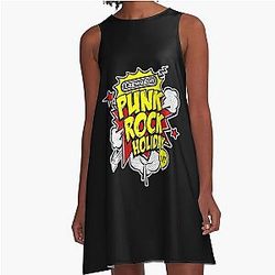 New College Lagwagon Best Seller Punk Rock A-Line Dress