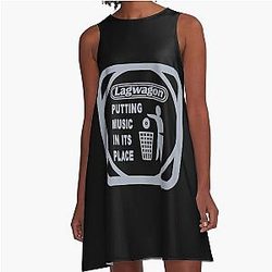 New College Lagwagon Best Seller Punk Rock A-Line Dress