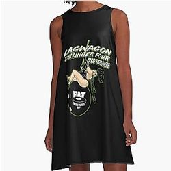 New College Lagwagon Punk Rock A-Line Dress