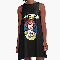 New College Lagwagon Best Selling Of Punk Rock A Line Dress