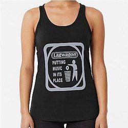 New College Lagwagon Amateur Punk Rock Racerback Tank Top