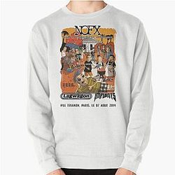 Nofx – Punk in Drublic 20-Year Show Art in Paris with Lagwagon Pullover Sweatshirt