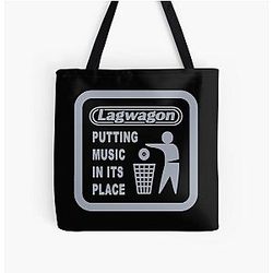 New College Lagwagon Best Of Punk Rock Tote Bag