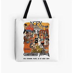 NOFX – Punk in Drublic 20-Year Show Art in Paris with Lagwagon Tote Bag
