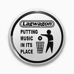 New College Lagwagon Best of Punk Rock Pin