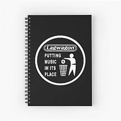 New College Lagwagon Best Seller Punk Rock Spiral Notebook
