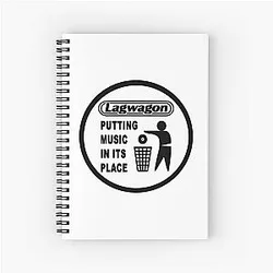 New College Lagwagon Best of Punk Rock Spiral Notebook