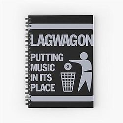 Lagwagon Spiral Notebook