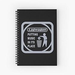 New College Lagwagon Best Punk Rock Spiral Notebook
