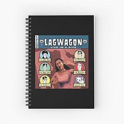 New College Lagwagon Best Punk Rock Spiral Notebook