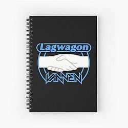 New College Lagwagon Best Seller Punk Rock Spiral Notebook