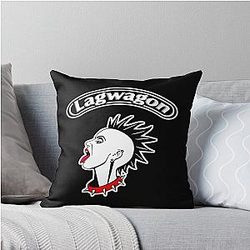New College Lagwagon Best Seller Punk Rock Throw Pillow