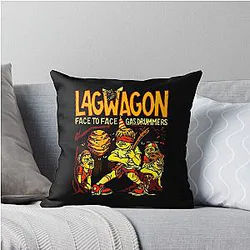 New College Lagwagon Best of Punk Rock Throw Pillow