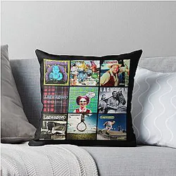 New College Lagwagon Best Seller Punk Rock Throw Pillow