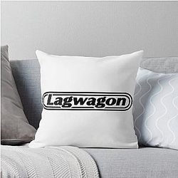 New College Lagwagon Best Selling Punk Rock Throw Pillow
