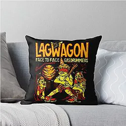 New College Lagwagon Best Of Punk Rock Throw Pillow